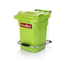 سطل زباله پدال دار 20 لیتری گودبین پلاستیک 6140