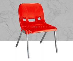 صندلی پلاستیکی پایه فلزی ناصر پلاستیک 880