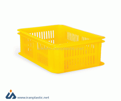 جعبه صنعتی پلاستیکی زرد تابا پلاستیک تاپکو LA523