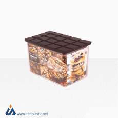 باکس کوکی درب شکلات مرسه پلاستیک 90030