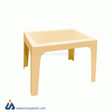 میز عسلی طرح چوب ناصر پلاستیک مدل 730