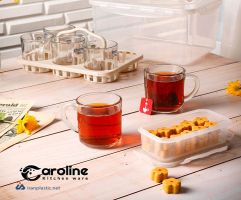 سرویس چای خوری 6 نفره مسافرتی کارولین 411