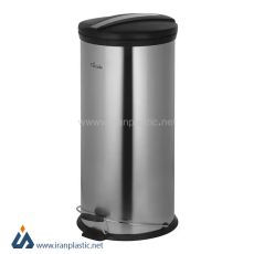 سطل آشغال استیل پدال دار 30 لیتری سرکوله