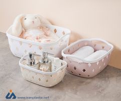 سبد همه کاره فانتزی کیانا اکسن پلاستیک 1301